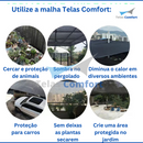 Sombreador Permeável (80% UV) - Telas Comfort Bloqueia Sol