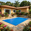 Lona Reforçada Piscina Construção Impermeável com Corda - Telas Comfort