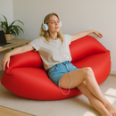 Sofá Inflável Telas Comfort | Leve, Compacto e com Frete Grátis