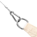 4 Cabos de aço - 2 metros cada - diâmetro 2mm - Telas Comfort