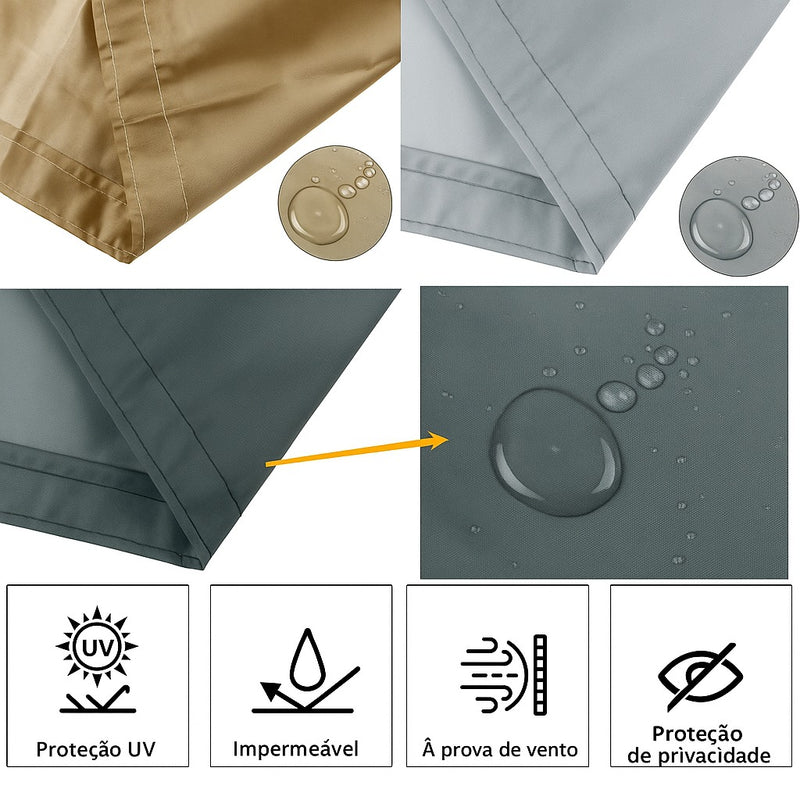 Tela de Privacidade Telas Comfort | Ideal para Piscina, Sacada e Varanda