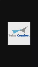 Sombreador Retrátil Permeável (80% UV) - Telas Comfort