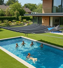 Sombreador Retrátil Permeável (80% UV) - Telas Comfort