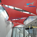 Tela Impermeável Triangular c/ Kit Instalação