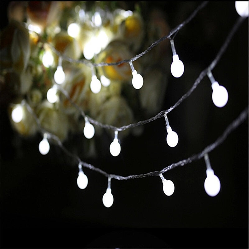 Varal de Luzes 5m com 40 Lâmpadas LED (220V) – Telas Comfort | Ideal para Jardim e Varanda
