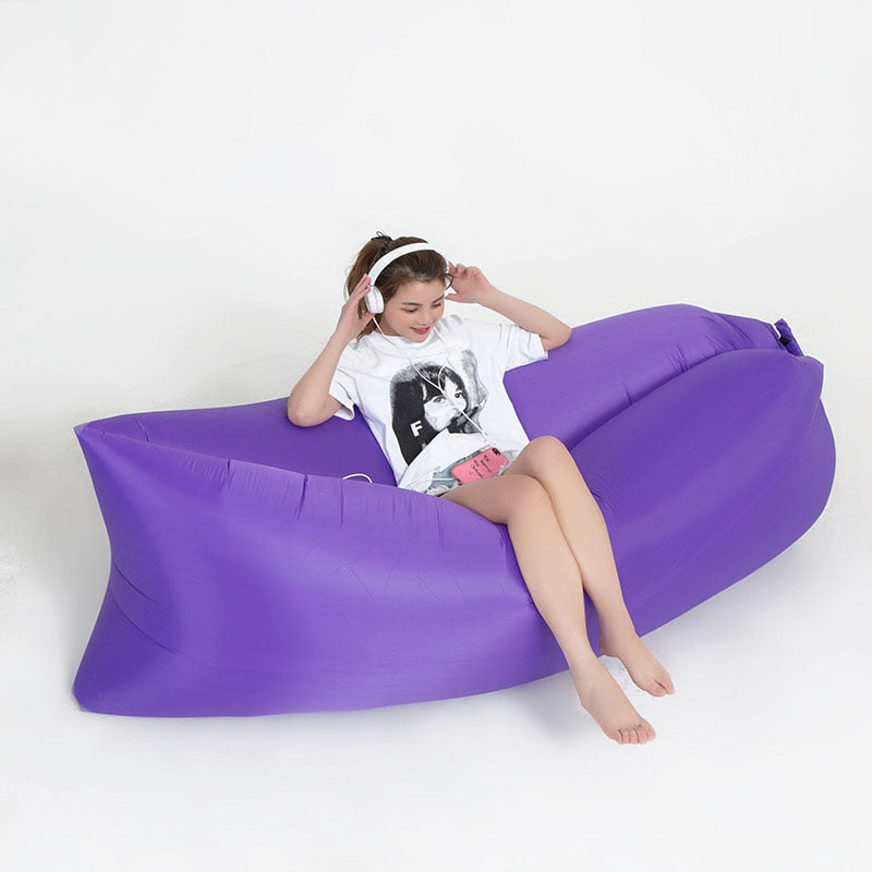 Sofá Inflável Telas Comfort | Leve, Compacto e com Frete Grátis