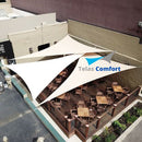 Tela Impermeável Quadrada c/ Kit Instalação